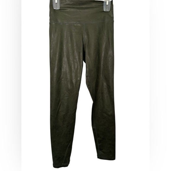 Aerie Offline Green The Hugger High-Rise Crackle Leggings Women's Size Medium M - Picture 1 of 7